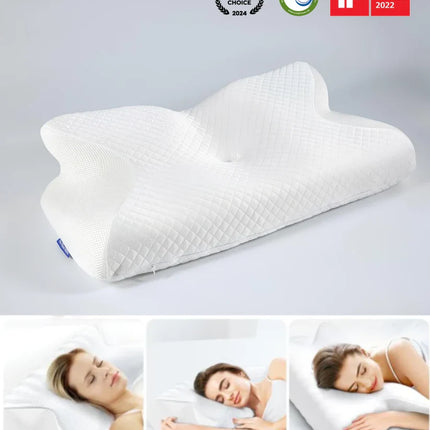 HeadNest® Cervical Memory Foam Pillow